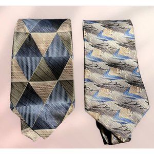 Lot of Murano Italia Mens Ties Silk